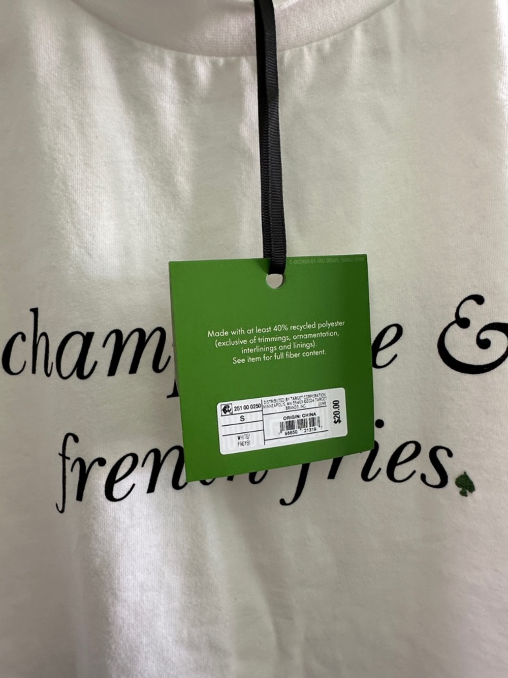 kate spade White Crewneck Tee - Picture 6 of 8